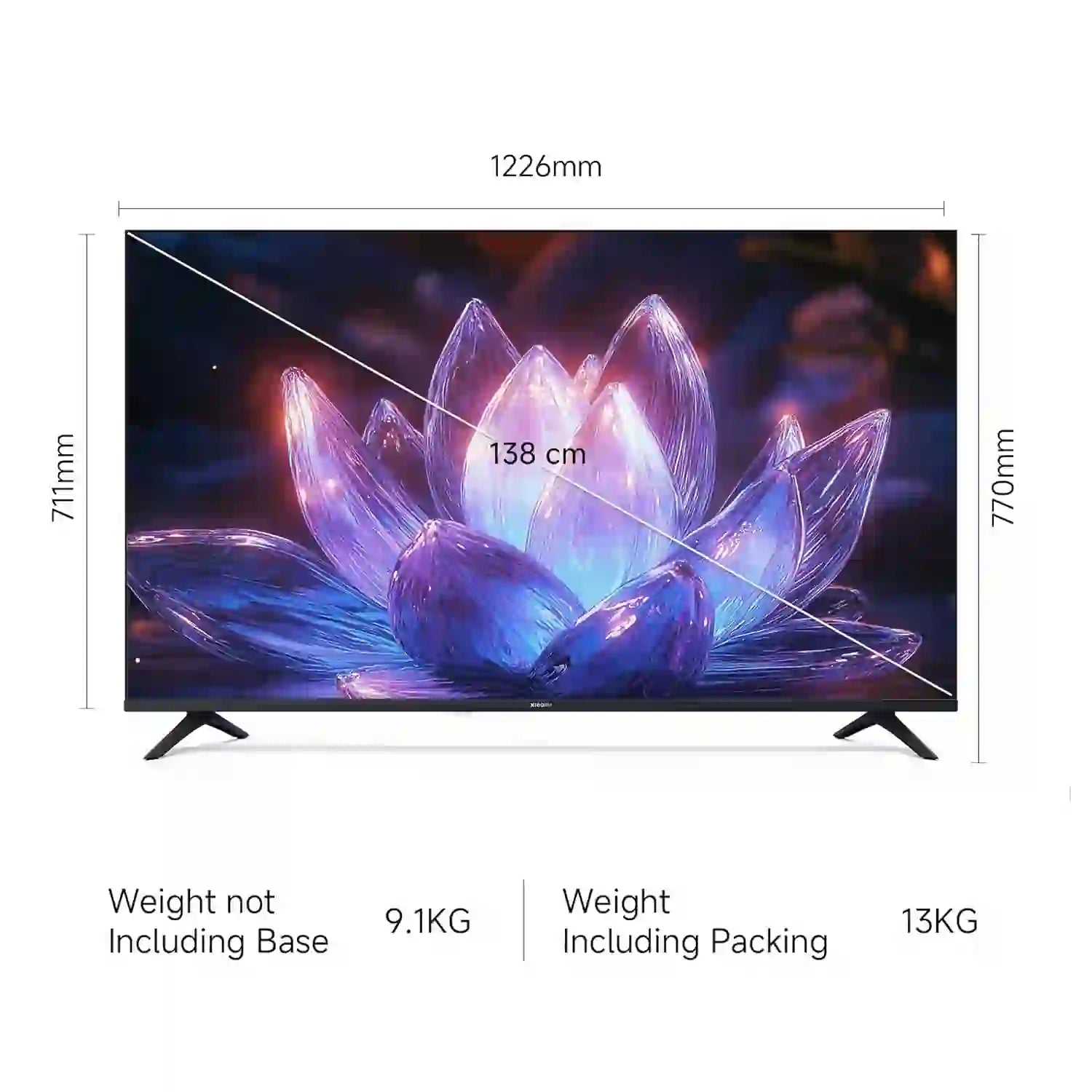 Xiaomi X Series 2025 55 inch Ultra HD 4K Smart LED TV (L55MB-AIN)