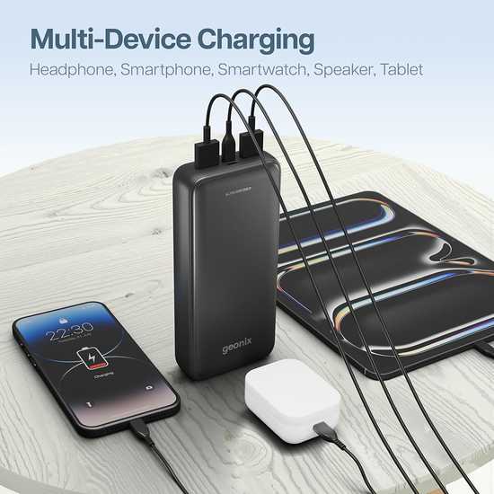 Geonix Helio R200 20000 mAh Power Bank