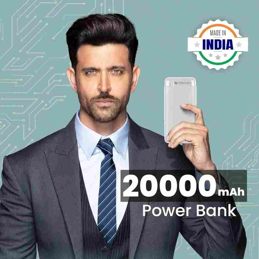 Zebronics Zeb-MD20000G1 20000 mAh Power Bank