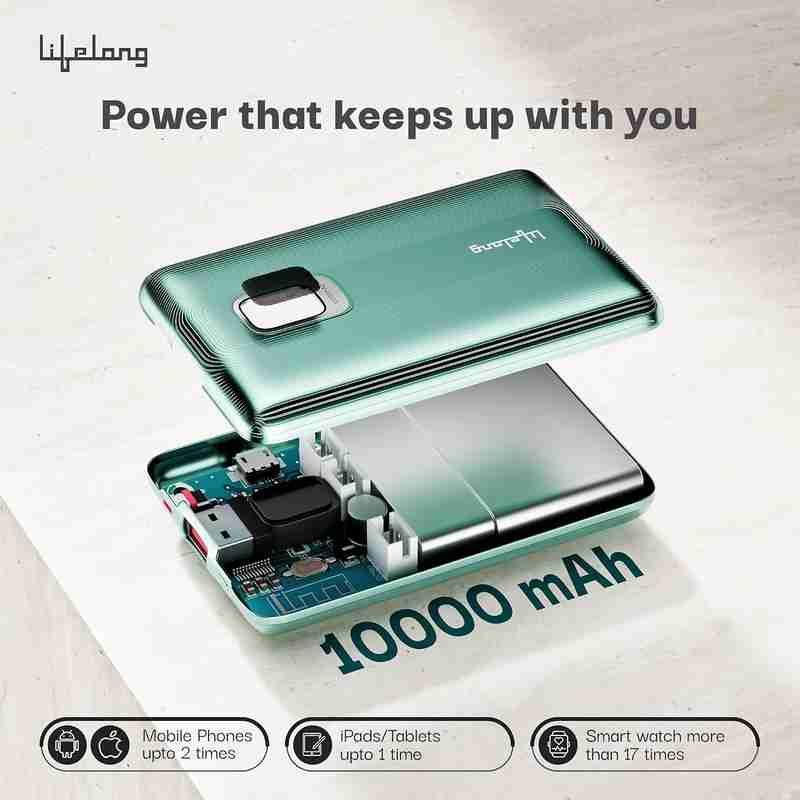 Lifelong Snapcharge 20000 mAh Power Bank