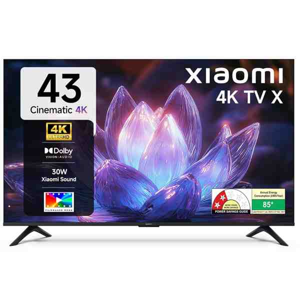 Xiaomi X Series 2025 43 inch Ultra HD 4K Smart LED TV (L43MB-AIN)
