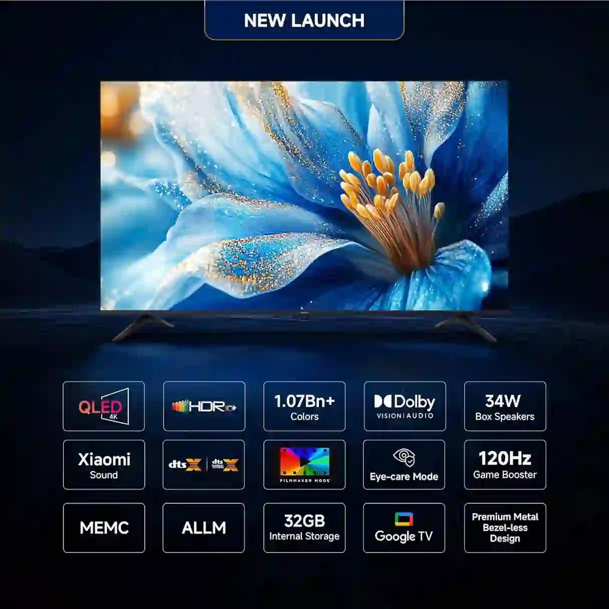 Xiaomi X Pro 2025 65 inch Ultra HD 4K Smart QLED TV (L65MB-APIN)