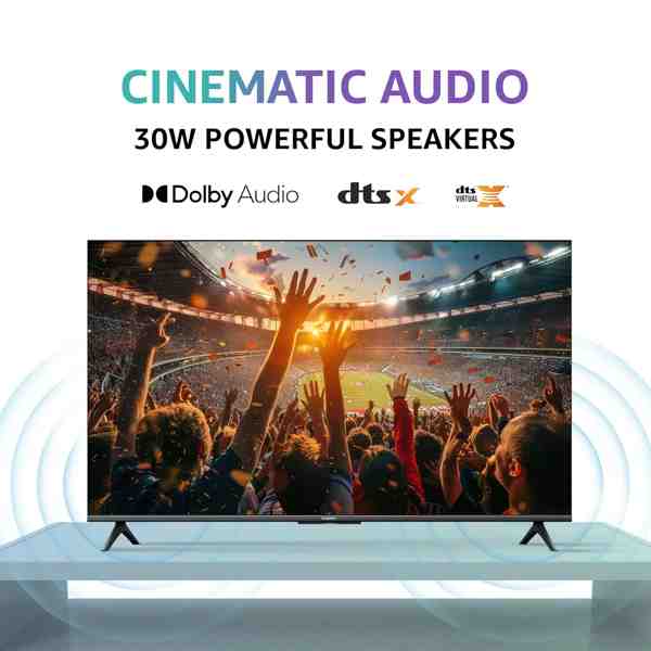 Xiaomi X Series 2024 Edition 43 inch Ultra HD 4K Smart LED TV (L43MA-AUIN)
