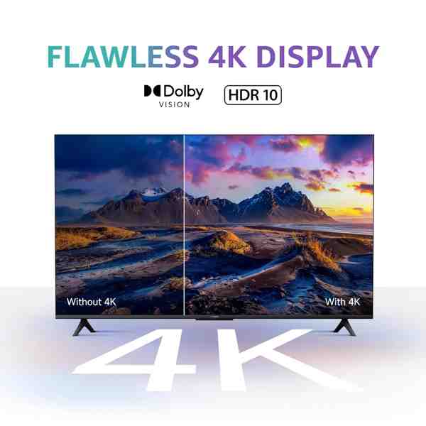 Xiaomi X Series 2024 Edition 43 inch Ultra HD 4K Smart LED TV (L43MA-AUIN)