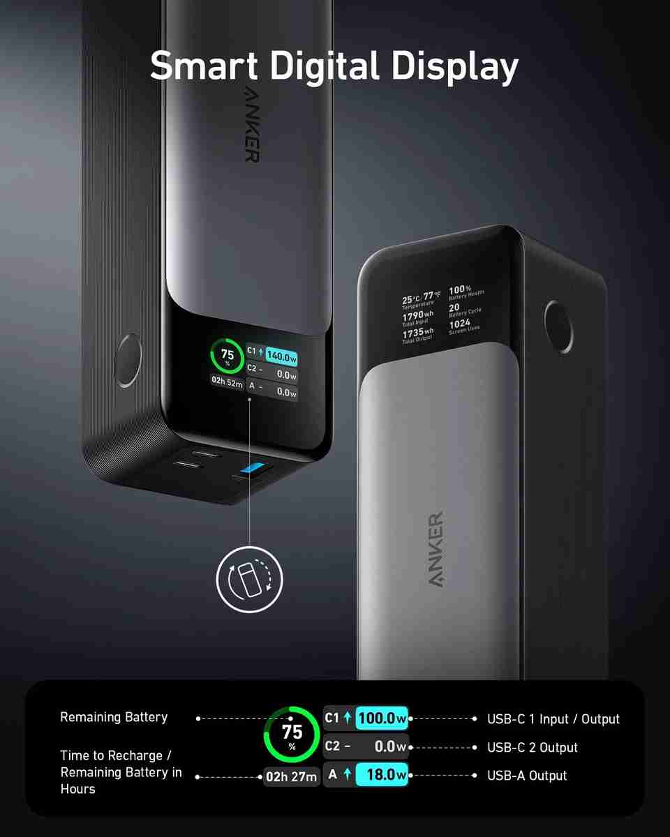 Anker PowerCore 737 24000 Power Bank