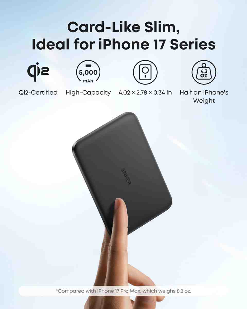 Anker MagGo A1667 5000 mAh Power Bank