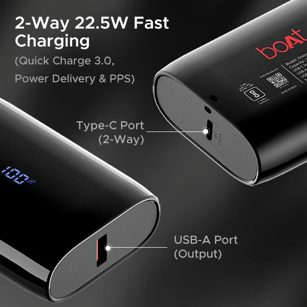 boAt EnergyShroom PB300 Air 10000 mAh Power Bank