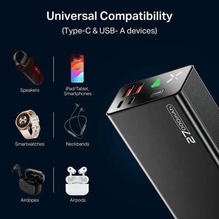 boAt EnergyShroom PB600 27000 mAh Power Bank