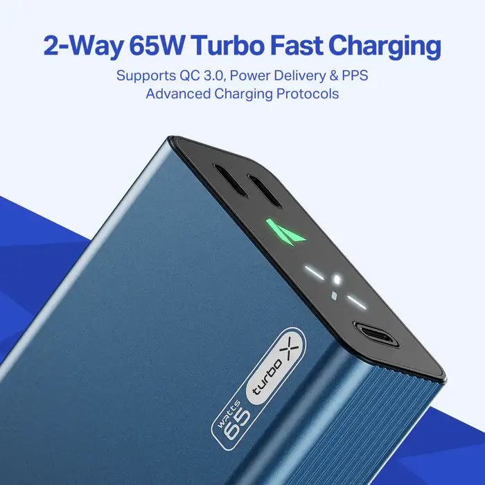 boAt EnergyShroom PB465 Turbo X 20000 mAh Power Bank