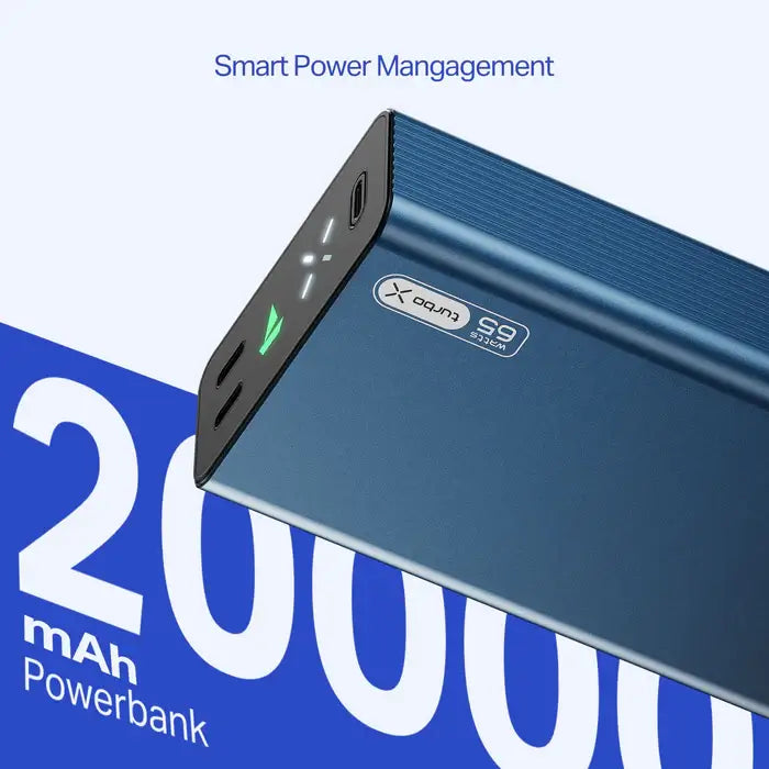 boAt EnergyShroom PB465 Turbo X 20000 mAh Power Bank