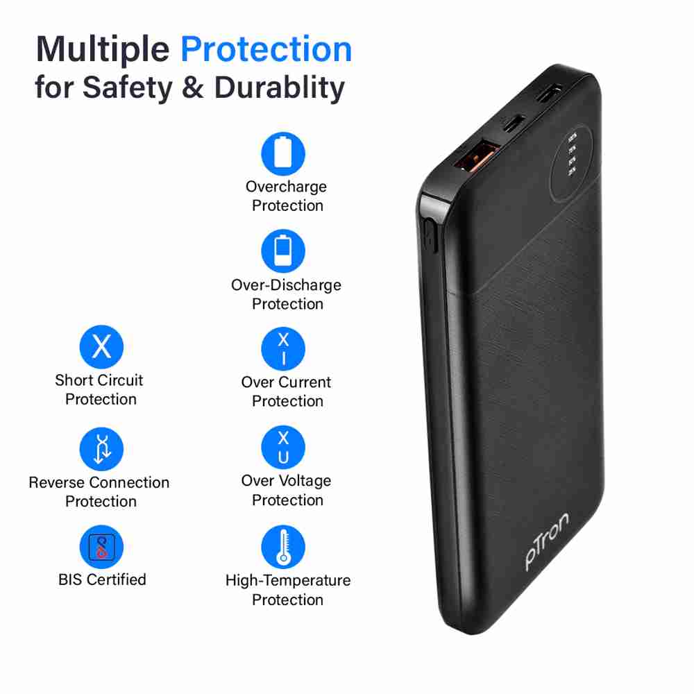 pTron Dynamo Pro 10000mah Power Bank