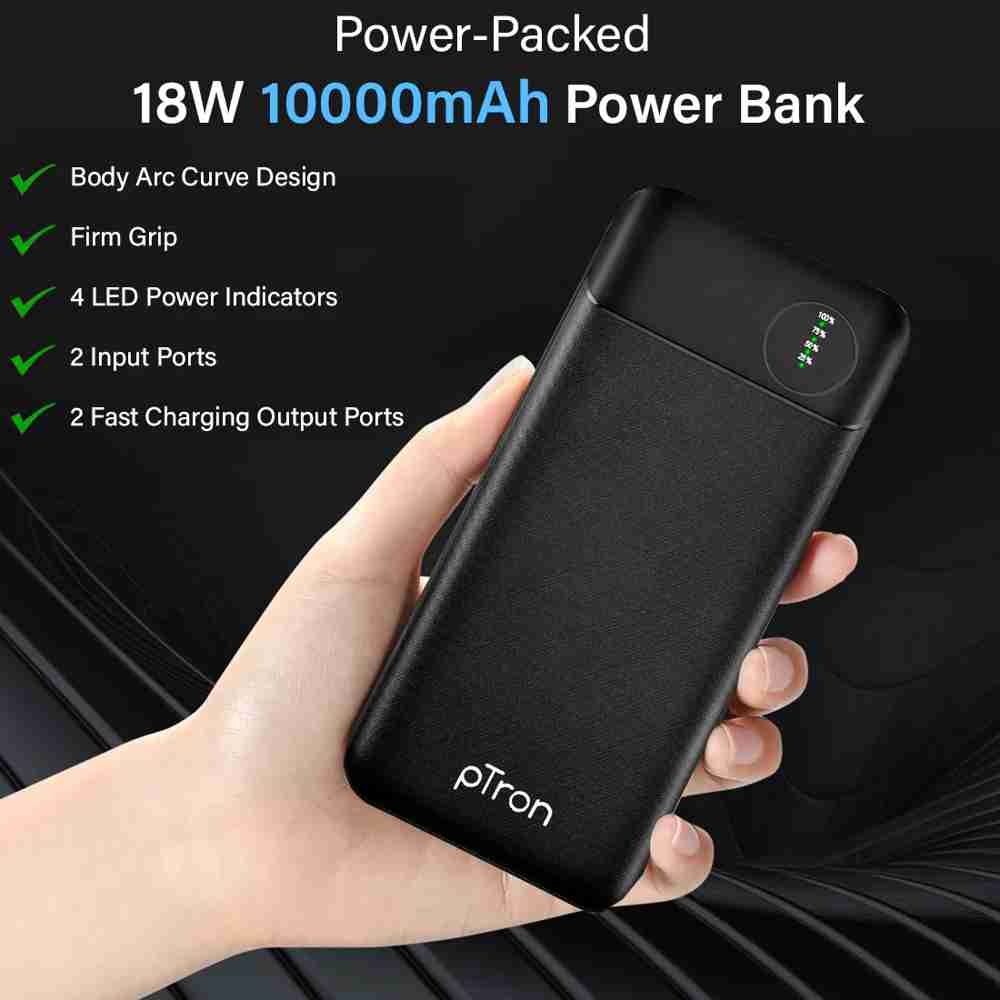 pTron Dynamo Pro 10000mah Power Bank