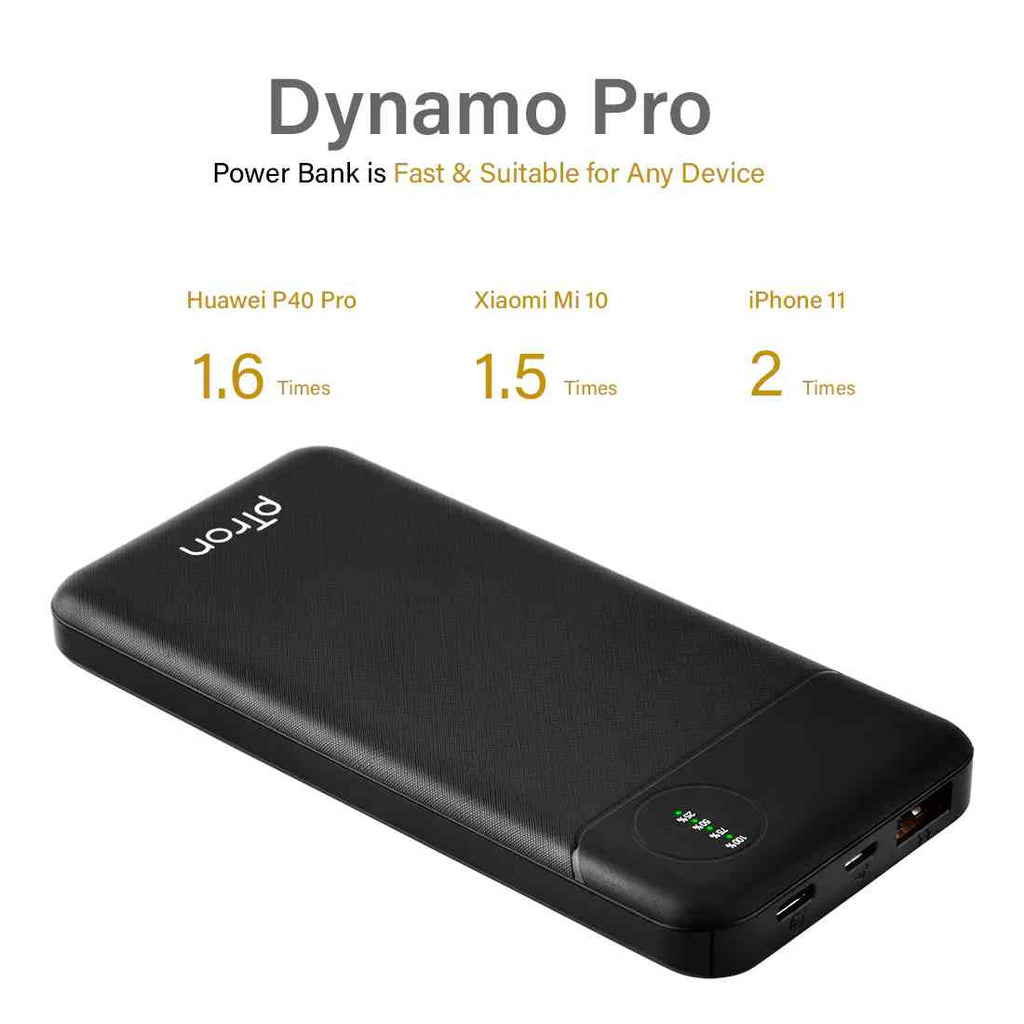 pTron Dynamo Pro 10000mah Power Bank
