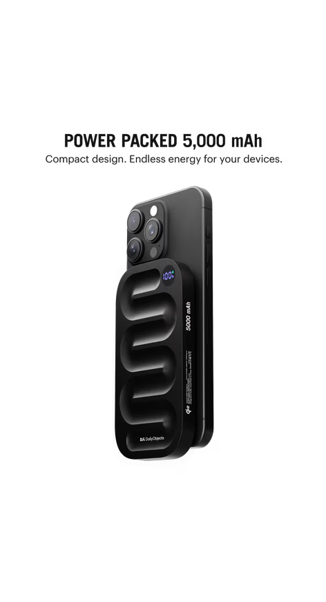 DailyObjects Loop Qi2 5000 mAh Power Bank