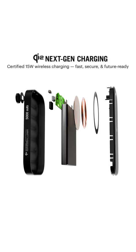 DailyObjects Loop Qi2 5000 mAh Power Bank