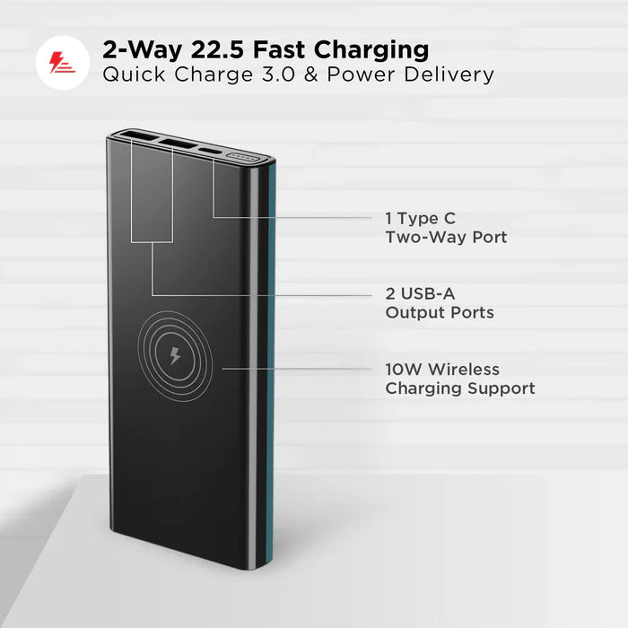 boAt EnergyShroom PB500 10000 mAh Power Bank