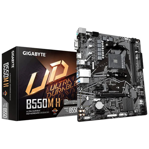 GIGABYTE B550M H DDR4 AMD Motherboard