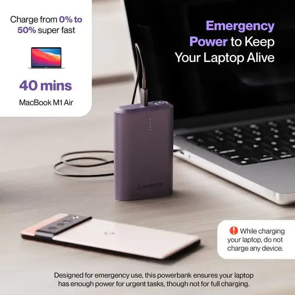 Ambrane PowerLit 30 10000 mAh Power Bank