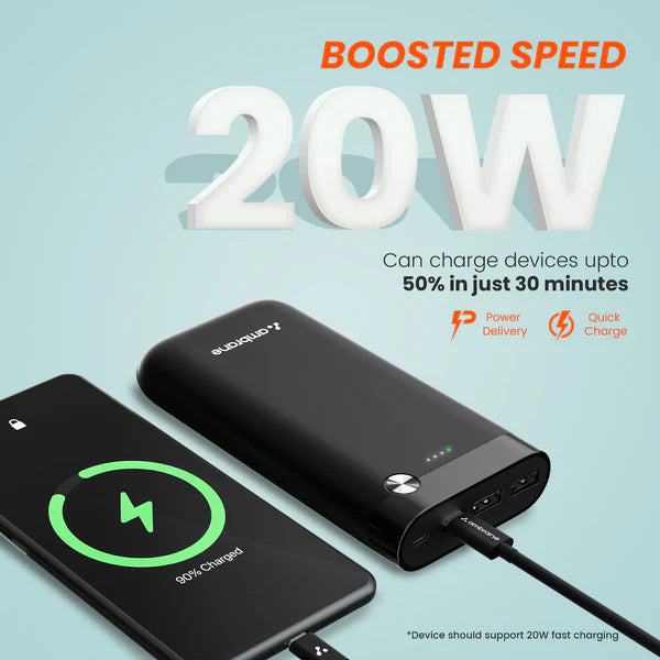 Ambrane PP-20 Pro 20000 mAh Power Bank
