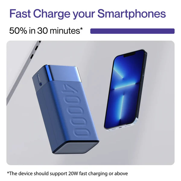Ambrane Stylo Boost 40000 mAh Power Bank