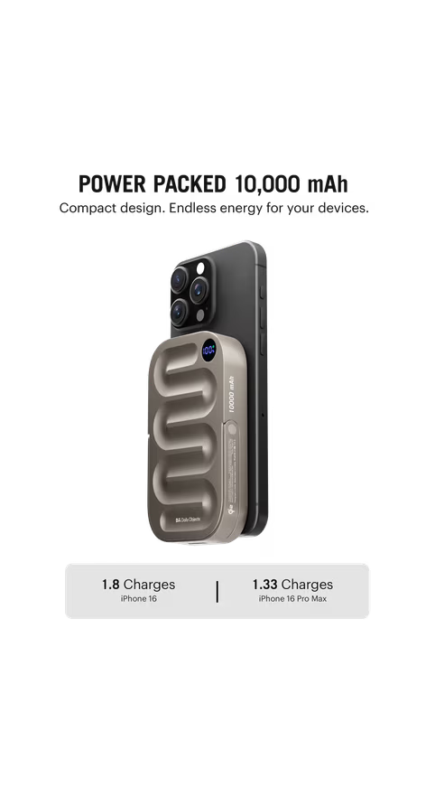 DailyObjects Loop Qi2 10000 mAh Power Bank
