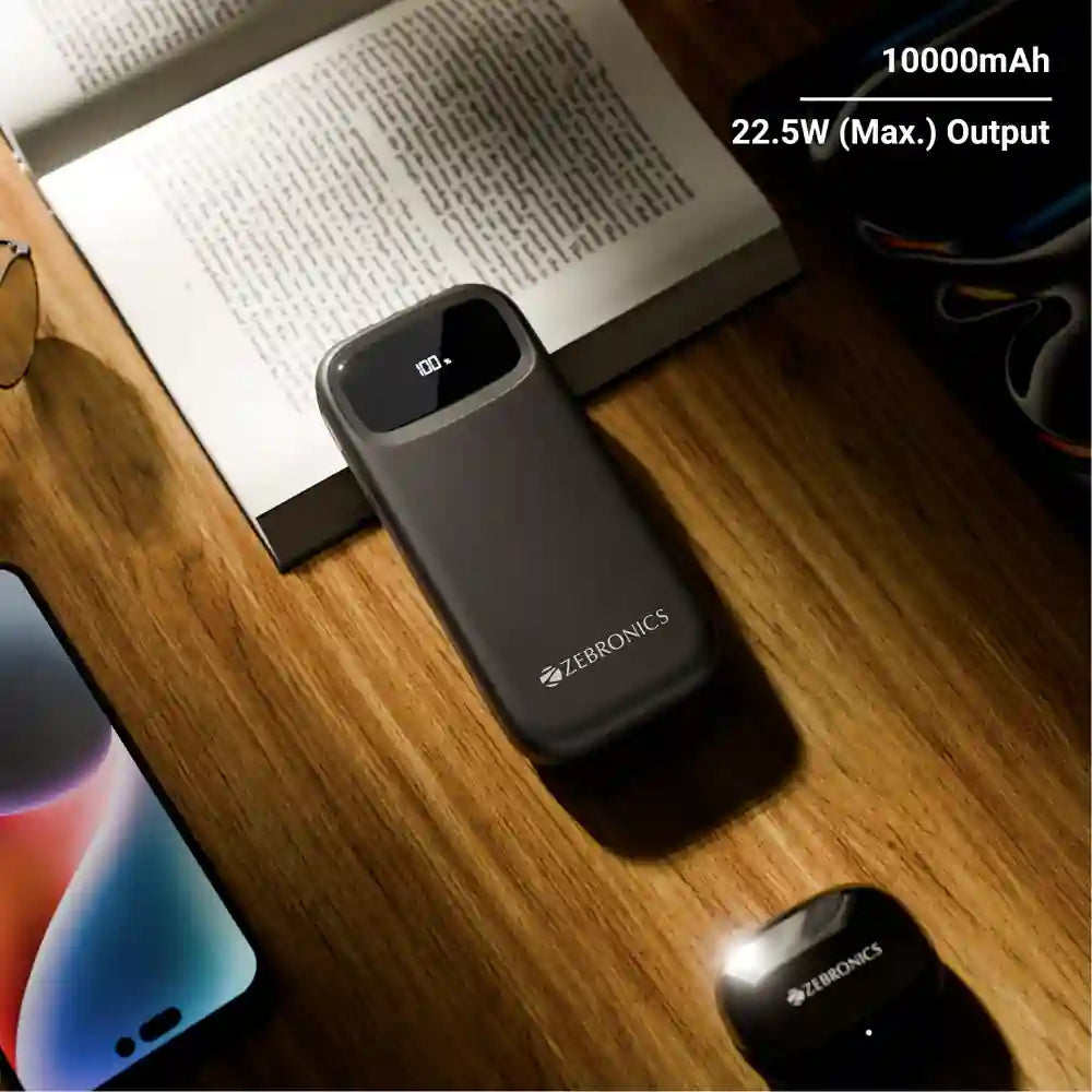 Zebronics Zeb EnergiPod 10R2 10000 mAh Power Bank
