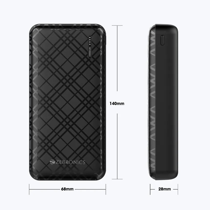 Zebronics Zeb-ME20000 20000 mAh Power Bank