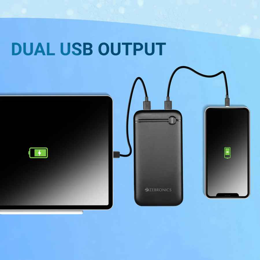 Zebronics Zeb-MB20000R4 20000 mAh Power Bank