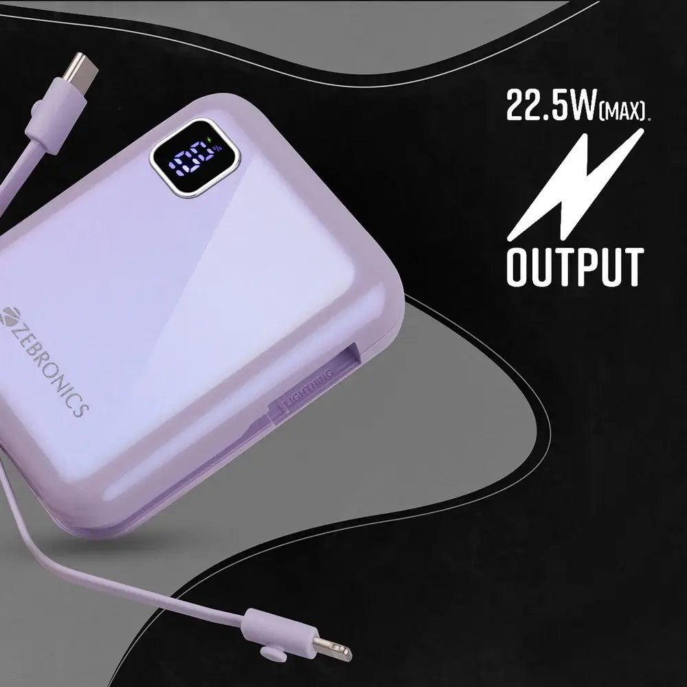 Zebronics Zeb-MW64 10000 mAh Power Bank