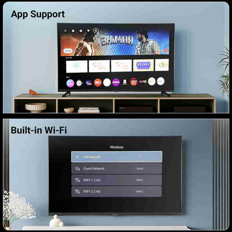 Zebronics Zeb P1S 32 inch HD Ready Smart LED TV (32P1S)