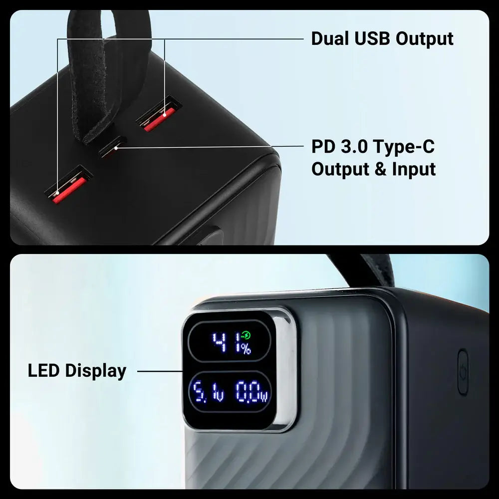 Zebronics Zeb EnergiPod 50R1 50000 mAh Power Bank