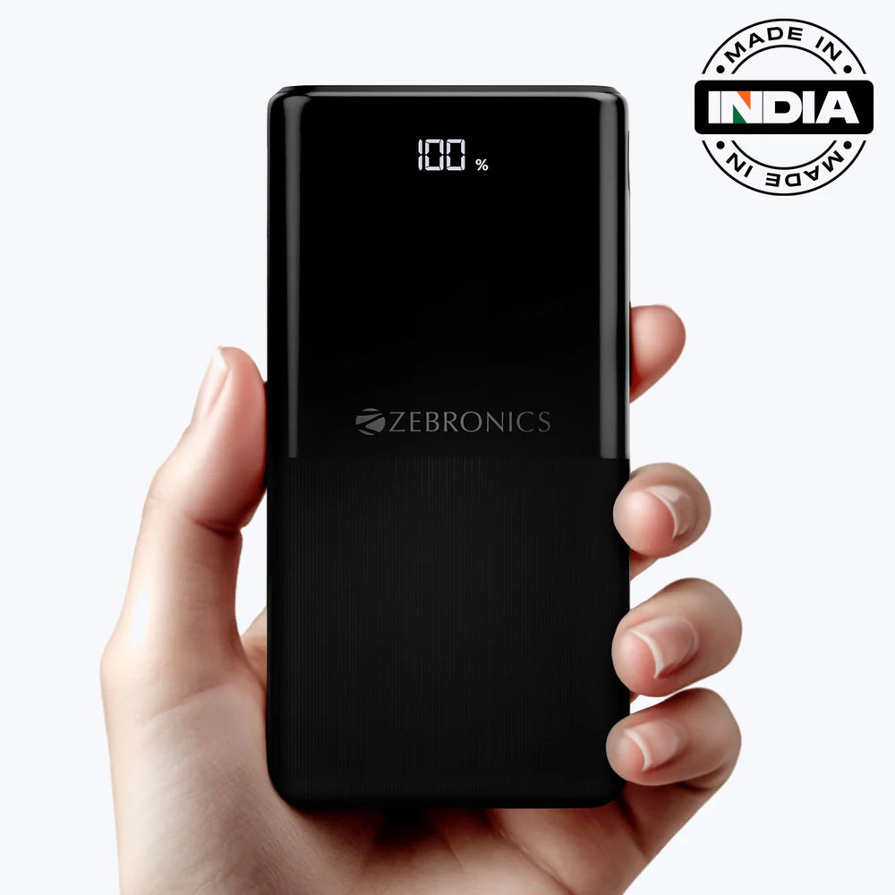Zebronics Zeb EnergiPod 10R1 10000 mAh Power Bank