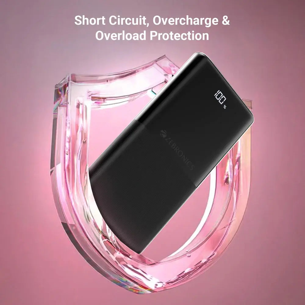 Zebronics Zeb EnergiPod 10R1 10000 mAh Power Bank
