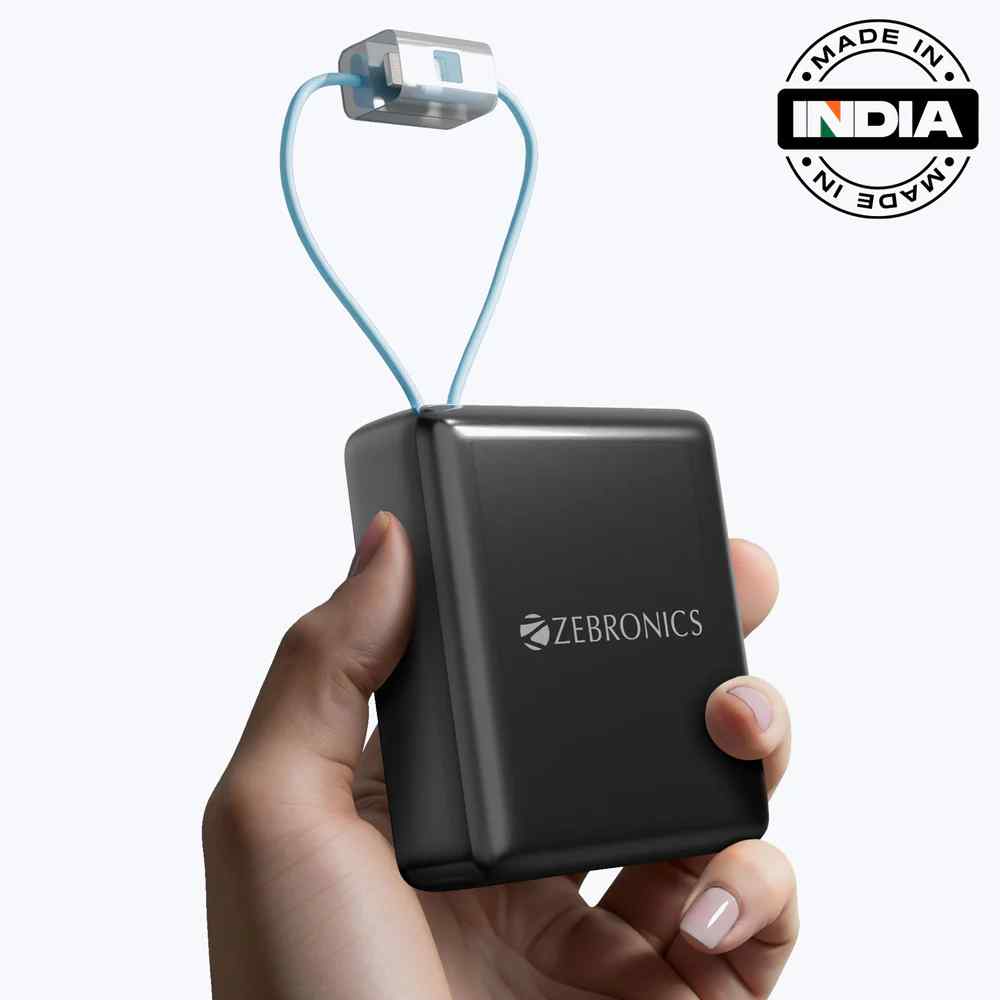 Zebronics Zeb EnergiTank 10R1 10000 mAh Power Bank