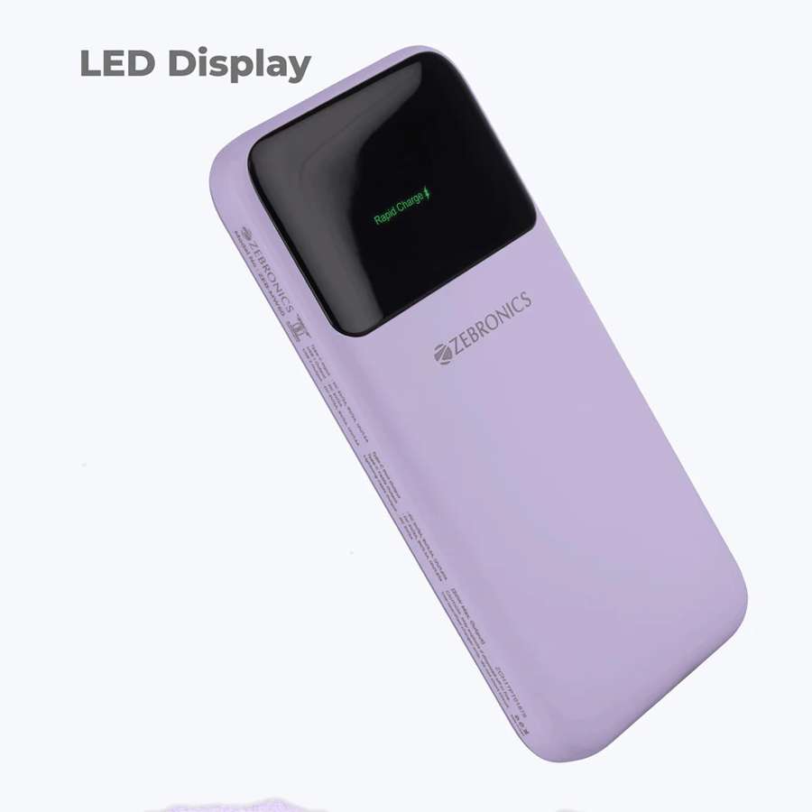 Zebronics Zeb-MW60 10000 mAh Power Bank