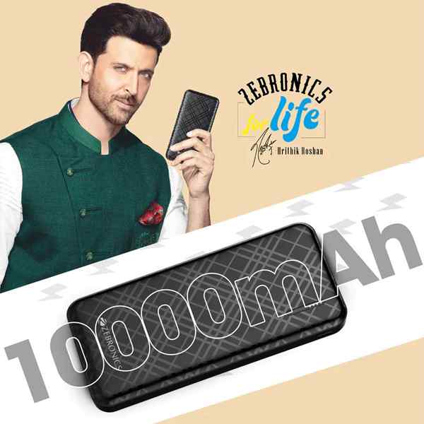 Zebronics ZEB-MB10000S1 10000 mAh Power Bank