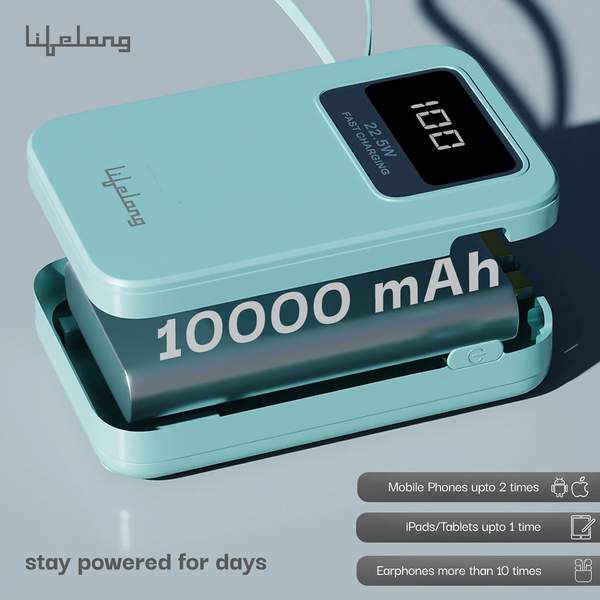 Lifelong AmpCharge 20000 mAh Power Bank
