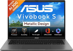 Asus VivoBook S14 M3407KA-SF049WS Laptop (AMD Octa Core Ryzen AI 7/16 GB/1 TB SSD/Windows 11) Laptop
