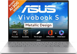 Asus VivoBook S14 M3407KA-SF2501WS Laptop (AMD Quad Core Ryzen AI 5/16 GB/512 GB SSD/Windows 11) Laptop