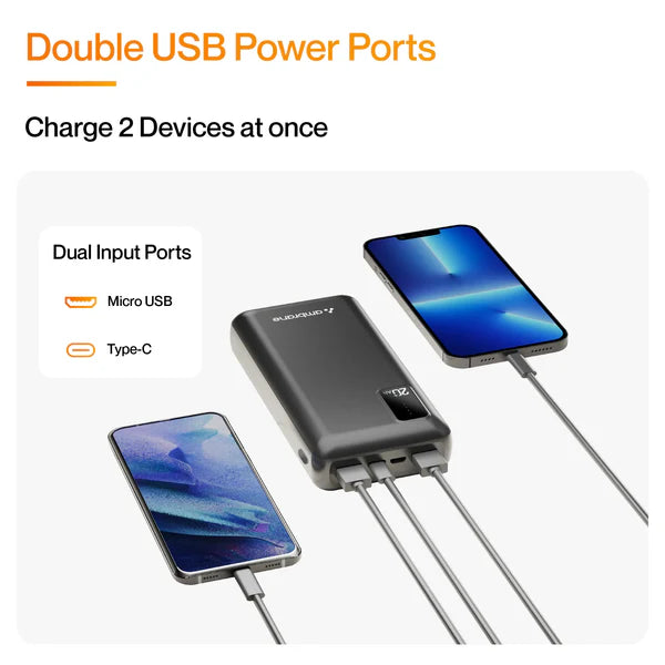 Ambrane Capsule 20000 mAh Power Bank