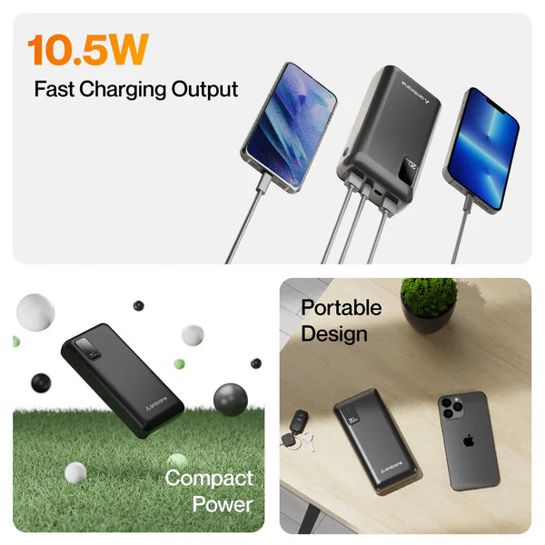 Ambrane Capsule 20000 mAh Power Bank