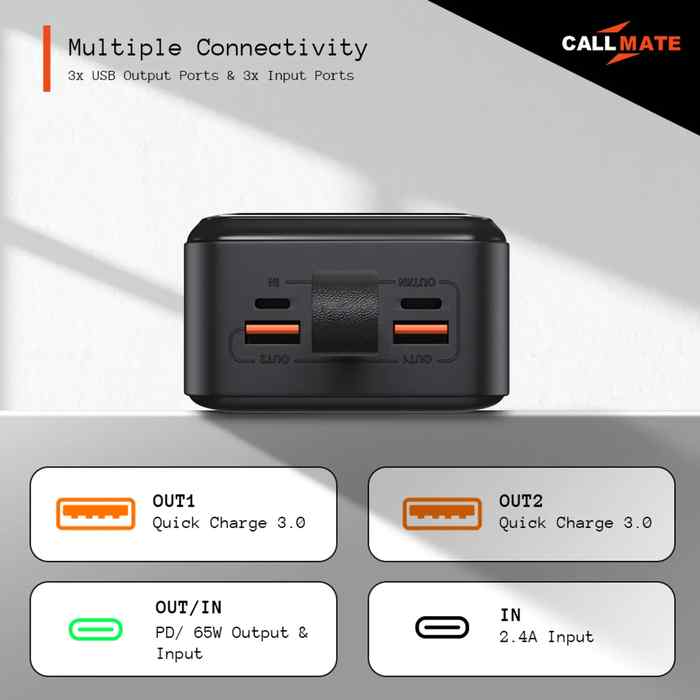 Callmate PowerBolt 30000 mAh Power Bank