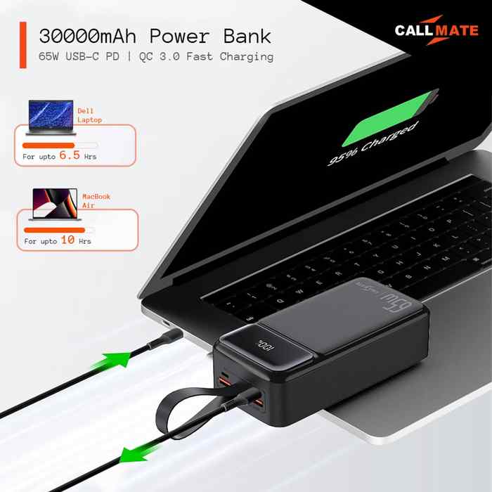 Callmate PowerBolt 30000 mAh Power Bank