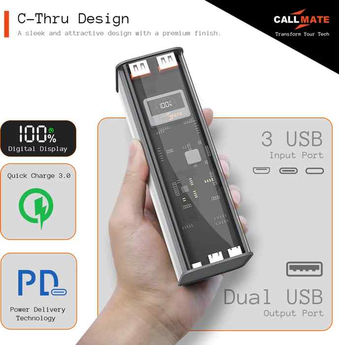 Callmate IonDrive 40000 mAh Power Bank
