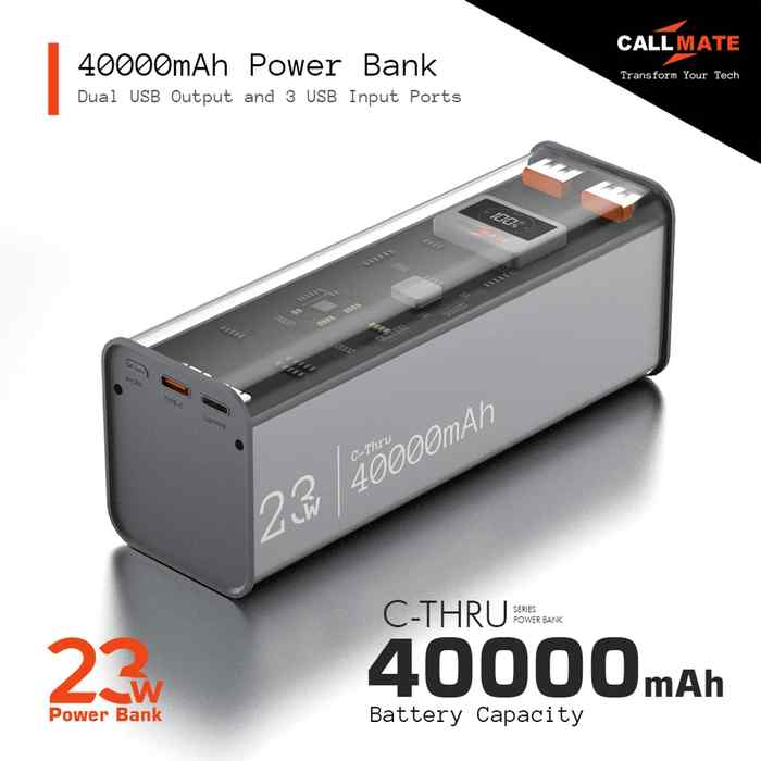 Callmate IonDrive 40000 mAh Power Bank