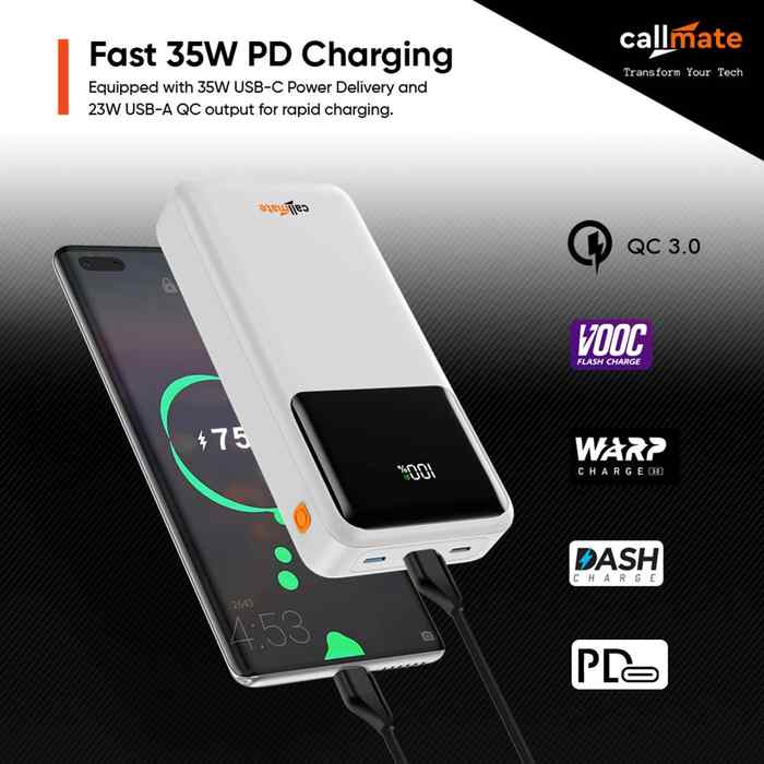 Callmate Spectra 20000 mAh Power Bank