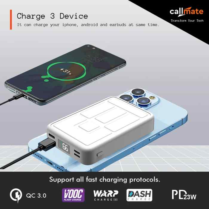 Callmate Magpower 10000 mAh Wireless Power Bank