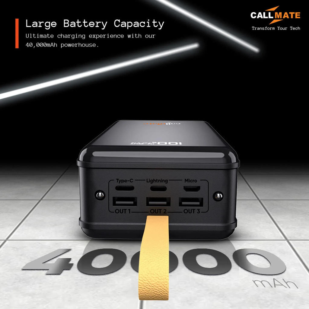 Callmate Blitz 40000 mAh Power Bank