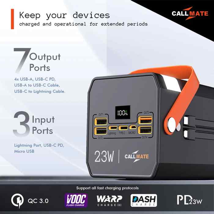 Callmate Treasury CT-127 100000 mAh Power Bank