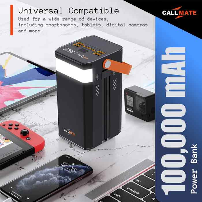 Callmate Treasury CT-127 100000 mAh Power Bank
